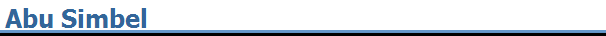 Abu Simbel
