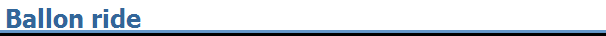 Ballon ride