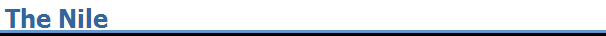 The Nile
